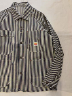 PAYDAY (ペイデイ)　PD36-CA-6  50's PENNEY'S MODEL COVERALL HICKORY DENIM　ヒッコリー カバーオールジャケット