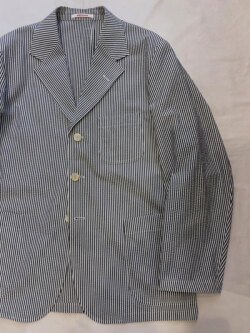 J.PRESS (ジェイプレス) / Silk Seersucker 3B Sack Jacket　JKOALM0052  シルクシアサッカー 3ボタン ジャケット