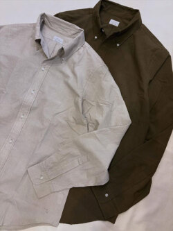 FAR EAST MANUFACTURING  （ファー イースト マニュファクチャリング） Organic Cotton Ripstop BD Shirt　リップストップ  ボタンダウンシャツ
