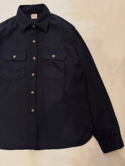 FAR EAST MANUFACTURING  （ファー イースト マニュファクチャリング） COTTON KERSEY WORK SHIRT  コットンカルゼ ワークシャツ