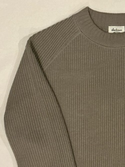 Jackman（ジャックマン） JM7200 Waffle Midneck（ワッフル・ミッド・ネック）338 Sepia（セピア）