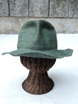 TESI （テシ）　１７０１　ABACA HAT　OLIVE　　