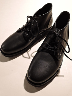 GENERIC SURPLUS (ジェネリック　サープラス）　レザースニーカー　DOM BLACK