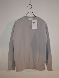 N/ NEUTRALWORKS. (ニュートラルワークス.) KSU23302 【レディース】 WHIFF KNITTING LONG SLEEVE CREW ウィフ ニッティング ロングスリーブ クルー LG