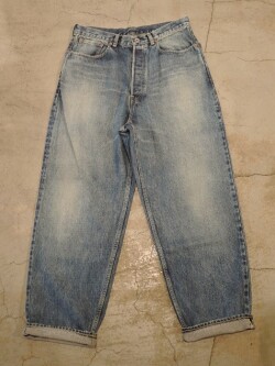 marka (マーカ) M25C02PT02C オーガニックコットン 13.5oz セルビッチデニム コクーンフィット ジーンズ USED WASHED