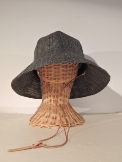 Nine Tailor (ナインテイラー) N-1426 Poir Orchid Hat 和紙 チューリップハット BLACK、SAND
