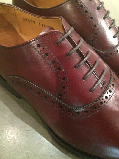 Jalan 着飾っ Sriwijaya◇内羽根/ウィングチップ/ドレスシューズ/BRW 