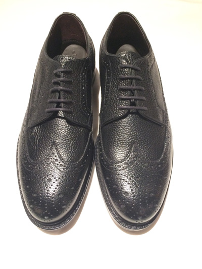 JALAN SRIWIJAYA ( ジャランスリワヤ） 98652 BLACK GRAIN Wingtip 