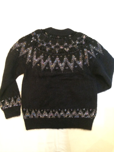 COOHEM (コーヘン) 20-194-013 MOHAIR NORDIC KNIT SWEATER for