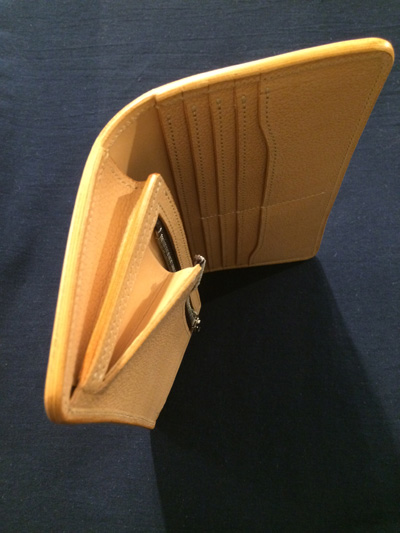 LAST CROPS （ラストクロップス） STEED 二つ折り長財布 NATURAL  