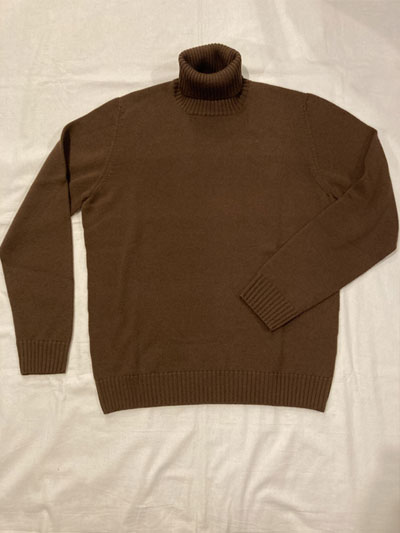 【新品】ドルモア　8G ミドルゲージ　タートルネックニット Drumohr - 8ゲージ ミドルゲージ タートルネック ニット セーター