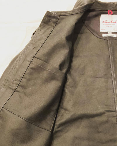Le Sans Pareil (ル サンパレイユ) Moleskin Traditional Coverall