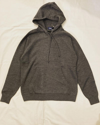 Drumohr (ドルモア) D7M220 8Gauge Wool Knit Hoodie Pullover