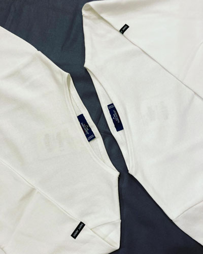 SAINT JAMES セントジェームス OUESSANT [NEIGE(WHITE)] ウェッソン