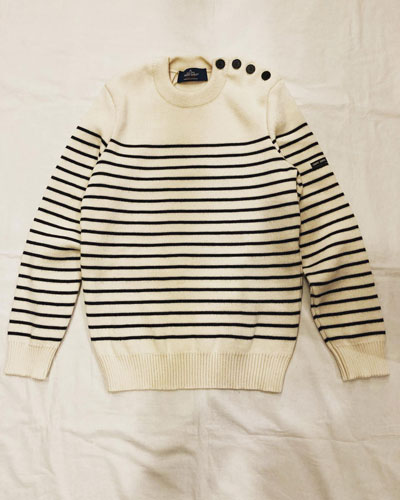 SAINT JAMES セントジェームス BINIC MARIN KNIT ボーダーマリン  