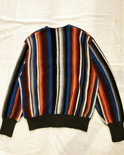 COOHEM (コーヘン) 13-234-007 MULTI STRIPE KNIT CARDIGAN マルチ 