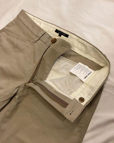 新品 STUDIO ORIBE L-POCKET パンツ ベージュ ５ L-POCKET PANTS｜STUDIO ORIBE（スタジオオリベ）