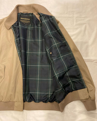 限定Ｗ特典付属 希少 Kinloch Anderson ハリントンジャケット