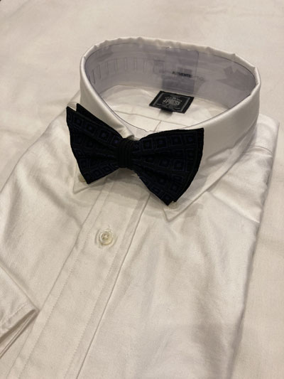 JUPE by Jackie（ジュープバイジャッキー）/ SILK EMBROIDERY BOWTIE