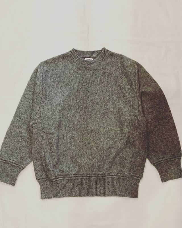 COOHEM (コーヘン) 13-234-011 WOOL REVERSE KNIT PULLOVER ミドル 