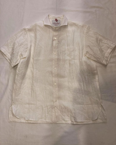 Le Sans Pareil (ル サンパレイユ) Linen French Work Short Sleeve