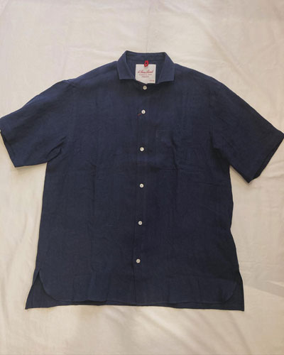 Le Sans Pareil (ル サンパレイユ) Linen French Work Short Sleeve