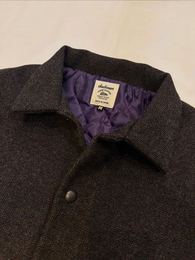 Jackman (ジャックマン) JM8590 Melton Award Jacket メルトン