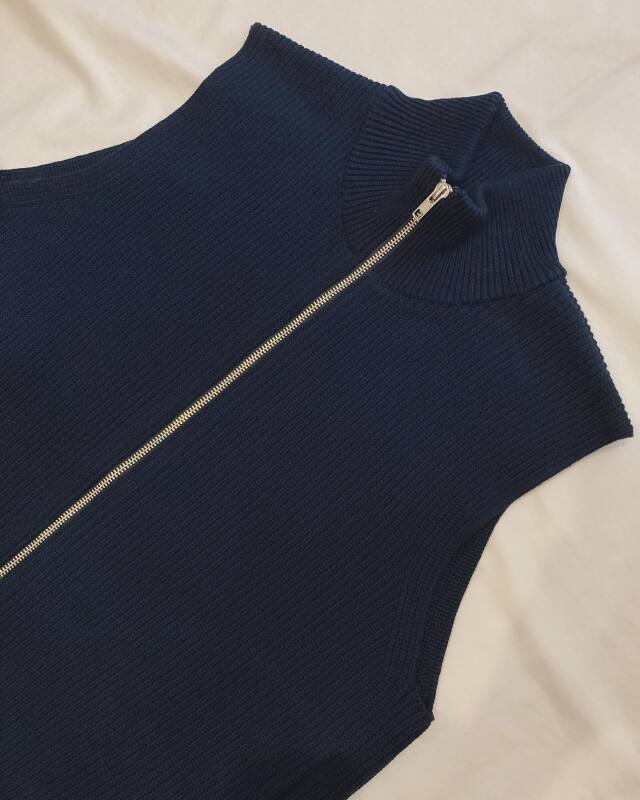 【未使用】Yonetomi Washi cotton knit ネイビー 3 未使用】Yonetomi Washi cotton knit ネイビー 3 - メルカリ