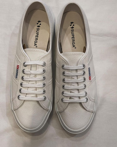 ヘーベル 未使用 SUPERGA スペルガ 2750 OG ヘリンボーン スニーカー
