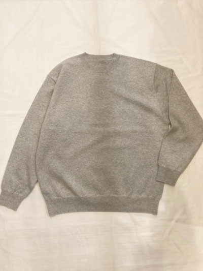 美品✨Yonetomi ヨネトミ リジッドカシミヤセーター サイズ2 YONETOMI / RIGID CASHMERE SWEATER / NATURAL | OTHER(アザー) | KNIT
