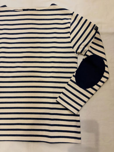SAINT JAMES セントジェームス OUESSANT ELBOW PATCH ウェッソン