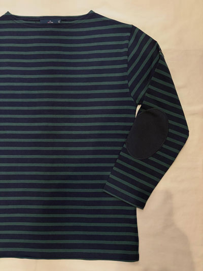 SAINT JAMES セントジェームス OUESSANT ELBOW PATCH ウェッソン