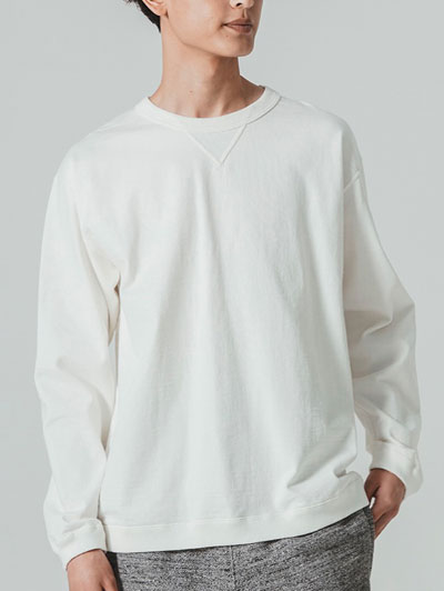 Jackman (ジャックマン) / JM5563 Dotsume Rib LS T-shirt ドツメリブ