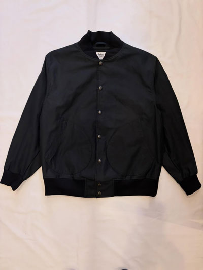 Jackman (ジャックマン) JM8614 Back Nep Award Jacket コットンツイル