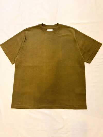 Yonetomi NEW BASIC (ヨネトミ/米冨繊維) SILK KNIT TEE / シルク