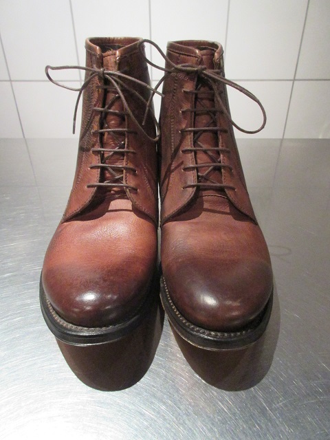 エヌディーシー （n.d.c） Sandro Couch Wash レースアップブーツ 2COLOR