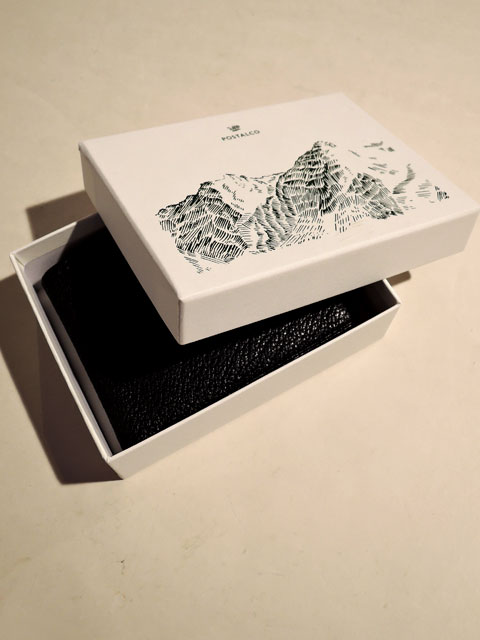 POSTALCO ポスタルコ Goatskin Gilder Wallet 山羊革 二つ折り財布
