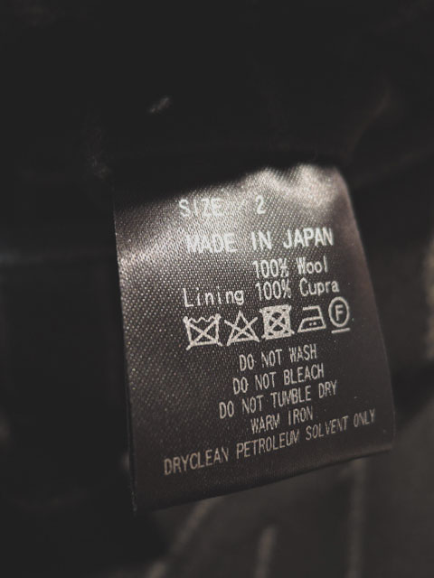 MARKAWARE (マーカウエア) A23C-09PT02C オーガニックウールフランネル 