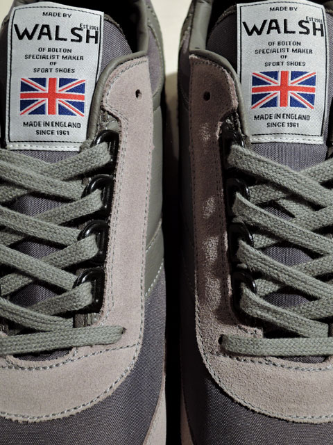 WALSH (ウォルシュ) 【MADE IN ENGLAND】 ENSIGN エンサイン GREY 