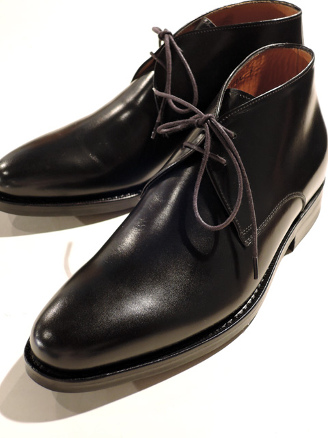 ジャランスリワヤ こげ茶色 レザー チャッカブーツ はじめ 