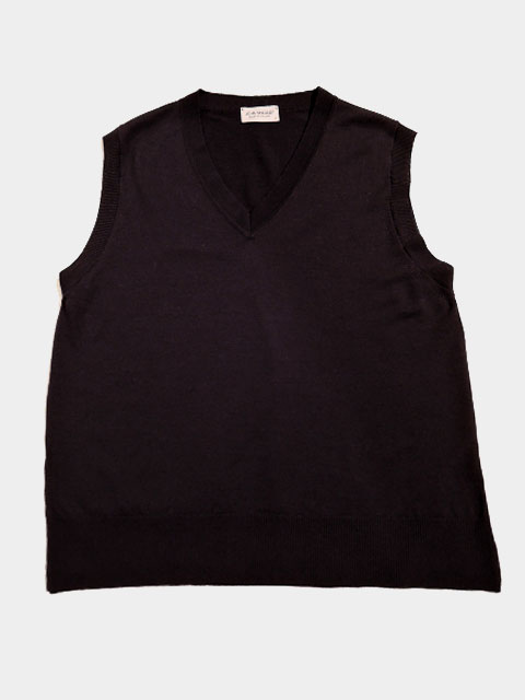 JOHN SMEDLEY ジョンスメドレー ニットベスト ミッドナイト ネイビー JOHN SMEDLEY ジョンスメドレー ニットベスト ミッドナイト ネイビー