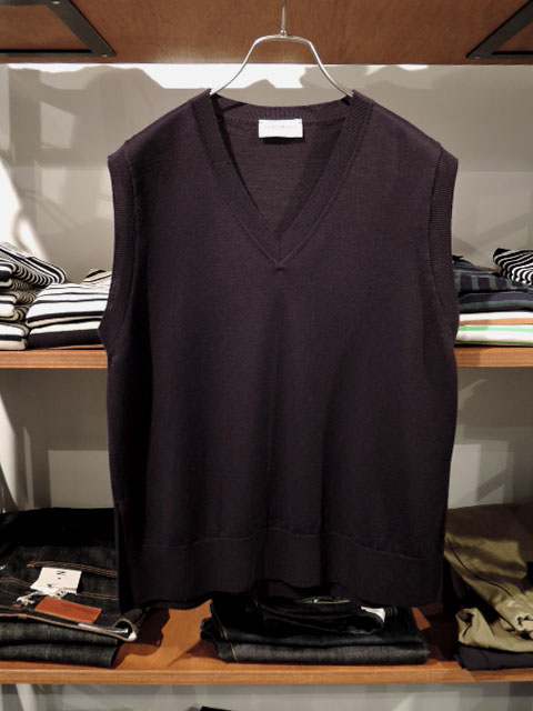 JOHN SMEDLEY ジョンスメドレー【レディース】A4593 Vネックベスト 