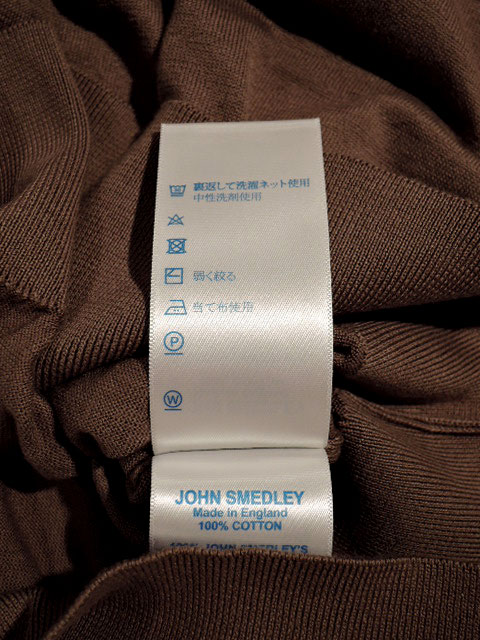 JOHN SMEDLEY (ジョンスメドレー) 【レディース】 S4485 BICOLOUR POLO