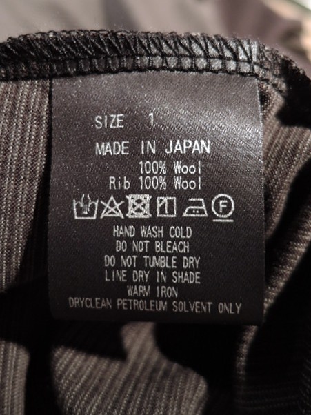 i*i様 markaware スーパー160'sウール ボーダー防縮天竺 Tee markaware スーパー160'sウール ボーダー防縮天竺 Tee