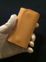 LAST CROPS （ラストクロップス) GLOVE マルチカードケース　 NATURAL/ナチュラル Buttero Leather