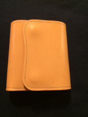 LAST CROPS （ラストクロップス） CASCADE 三つ折り財布  NATURAL/ナチュラル  Buttero Leather