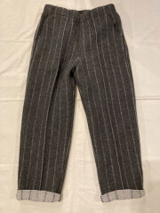 COOHEM (コーヘン)  20-204-027 BOILED WOOL KNIT PANTS/縮絨ウール ニットパンツ