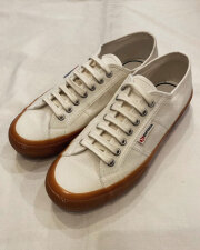 SUPERGA (スペルガ) 2750 OG(オージー)　WHITE AVORIO-DK GUM