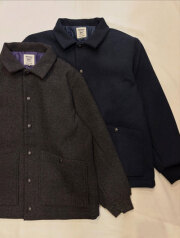 Jackman (ジャックマン)  JM8590 Melton Award Jacket　メルトン アワードジャケット