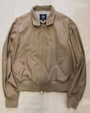 J.PRESS (ジェイプレス) / Magic Cuba Wool Cotton hopsack Golf Jacket   ゴルフジャケット/スウィングトップ